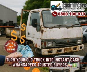 Cash for Trucks Whangarei – Fast, Reliable & Eco-Friendly Service